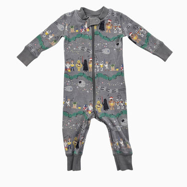 Combi grise 'Star Wars' festive 3-6M