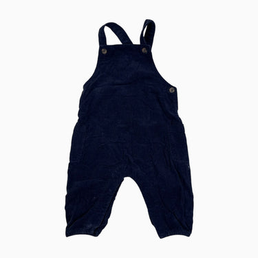 Salopette marine profond en corduroy 6M