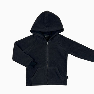 Veste noire en sherpa 2Y