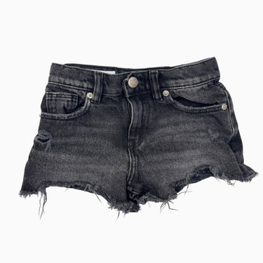 Short en denim noir 6Y