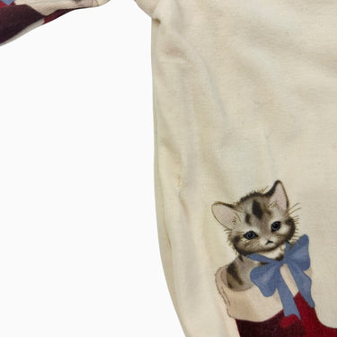 Ensemble cache-couche et legging chaton festif 3M