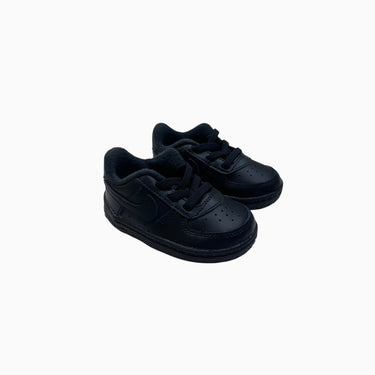 Sneakers 'Force 1 crib' noirs en cuir 3US