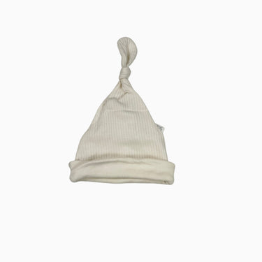 Bonnet vanille côtelé 6-9M