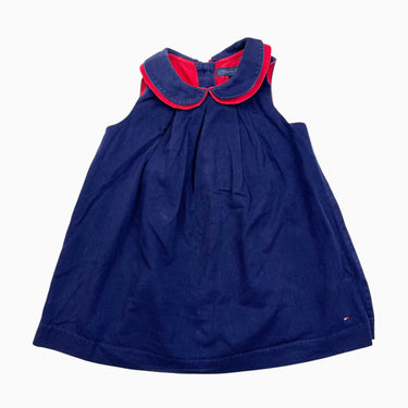 Robe à col claudine marine 18M