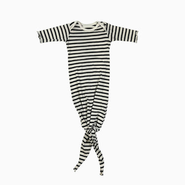 Gigotuese à noeud à rayures noires 0-5M