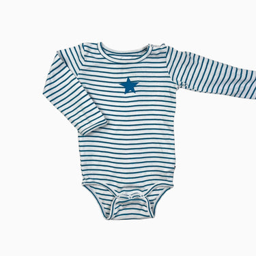 Cache-couche à rayures aqua 'étoile' 86CM 2Y