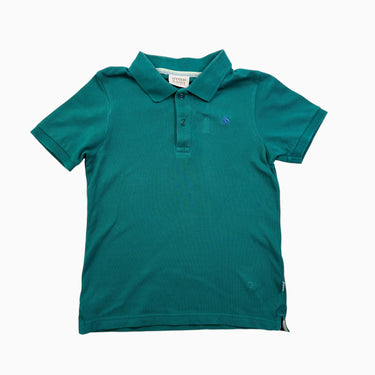 Polo vert en coton piqué 116 6Y