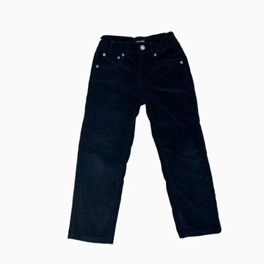 Pantalon marine profond en corduroy 7Y