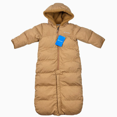 Combi d'hiver convertible 'Pike Lake' ocre doublée en sherpa 18-24M