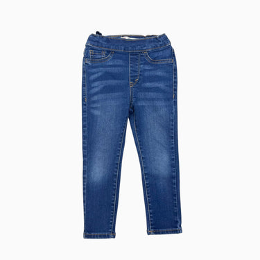 Jegging en coton chambray 2-3Y