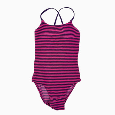 Maillot à rayures roses et violet 2Y