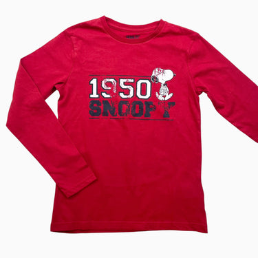 Chandail rouge 'Peanuts' 10Y