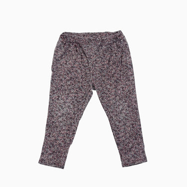 Pantalon rose fleuri 3-4Y