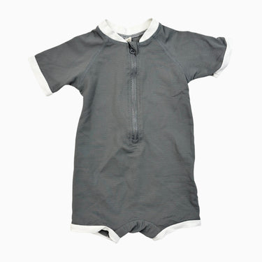 Maillot gris texturé 12-18M