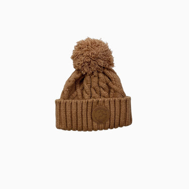 Tuque avec pompon butterscotch XS-S 39-44CM (NB-6M)