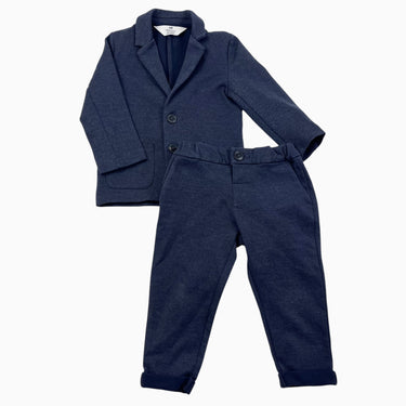 Ensemble veste blazer et pantalon marine profond 1.5-2Y
