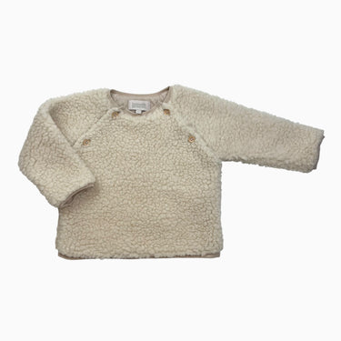 Pull sherpa doublé en coton 12M