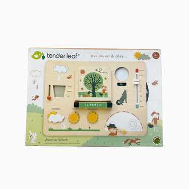 Jouet tableau météo 'Quel temps fait-il ?' en bois