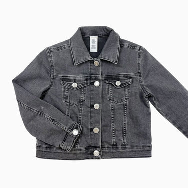 Veste en denim extensible charcoal 5-6Y