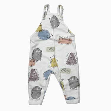 Combi blanche 'hérissons' 9-12M