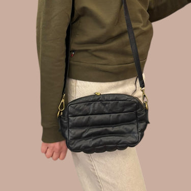 Sac à main noir 'puff edition' pour femmes OS