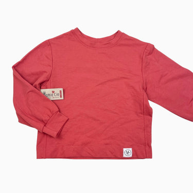 Pull corail en bambou et spandex 4-6Y