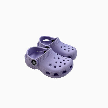 Sandales perforées lilas 7US