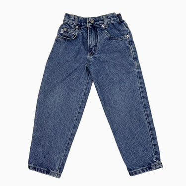 Jeans vintage à taille élastique 5-6Y