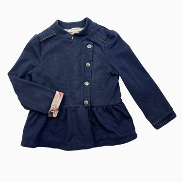 Veste avec volant peplum marine 3Y