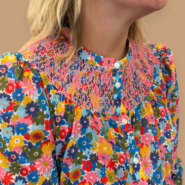 Chemise fleuri pour femmes 8US