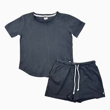 Ensemble anthracite t-shirt et short 12Y