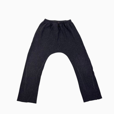 Pantalon anthracite en coton et viscose 48M