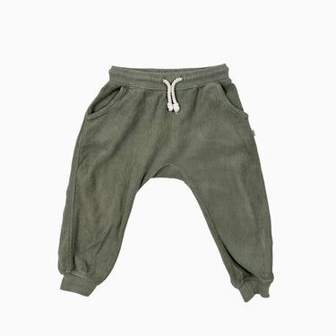 Jogger eucalyptus en ratine 12-18M