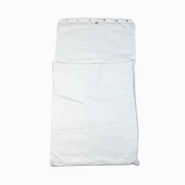 Chancelière 'nid d'ange' blanc matelassée NB-12M