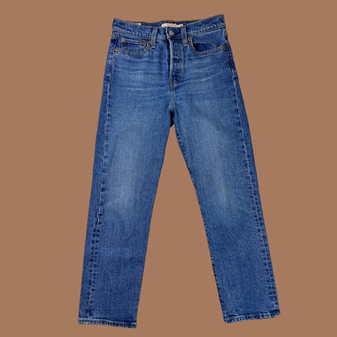 Pantalon 'Wedgie Straight' en denim pour femmes 25US