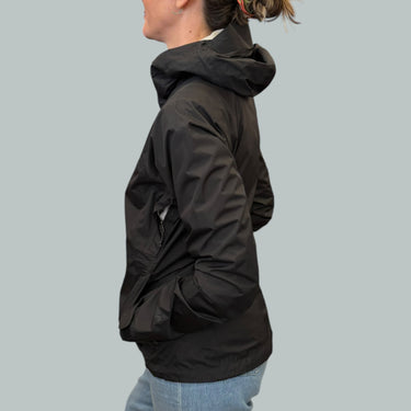 Manteau noir style coupe-vent 'Torrentshell' pour femmes S
