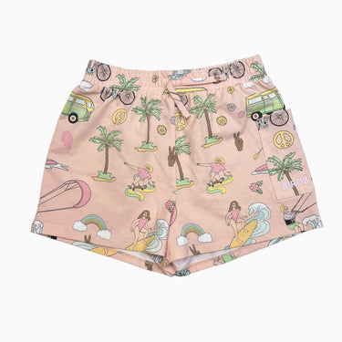 Short pêche 'palmiers' 6Y