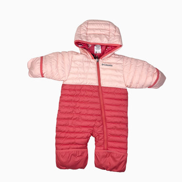 Combi rose corail réversible 'animaux' 3-6M
