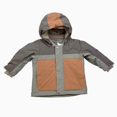 Waldo fleece lined winter jacket color block 9M