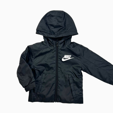 Manteau noir mi-saison doublé polar 1-2Y