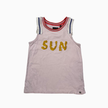 Camisole rose pâle 'Sun' 6Y