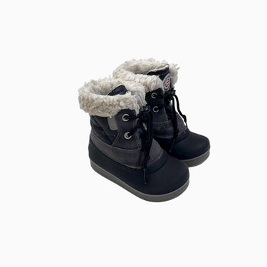 Bottes d'hiver noires doublées 21-22EU
