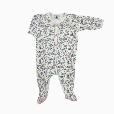 Pyjama blanc 'chats' 3M