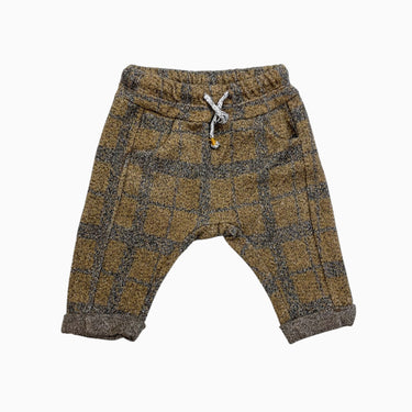 Jogger carreaux dijon 3-6M