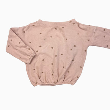 Pull rose 'étoiles' 18-24M