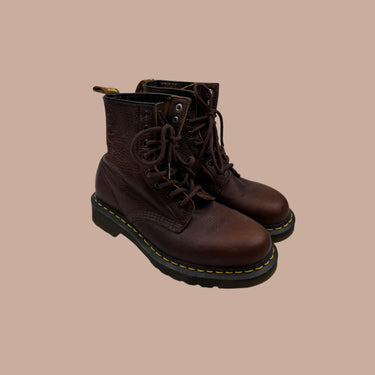 Bottes marrons à lacet pour femmes 4UK