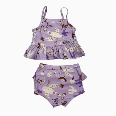 Bikini lilas 'oiseaux' 9-12M