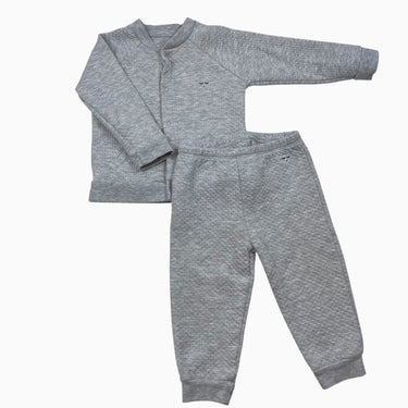 Ensemble veste et pantalon de jogging matelassé en coton pima et poly 18-24M
