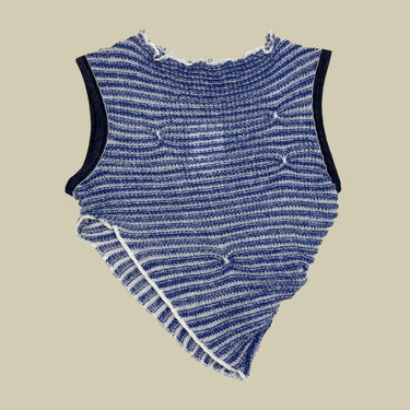 Haut en fin tricot de fils recyclés de Milan pour femmes XS-S