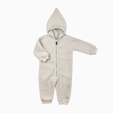 Combi vanille en bouclette doublée en polar 12M